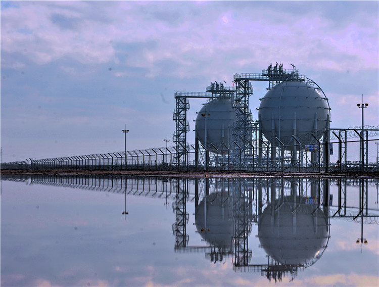 Iraq's Ahdab oil field project. Photo courtesy of China Petroleum Middle East Company