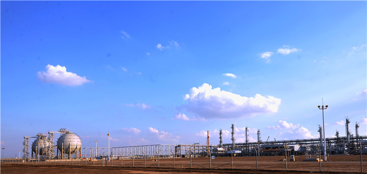 Iraq's Ahdab oil field project. Photo courtesy of China Petroleum Middle East Company